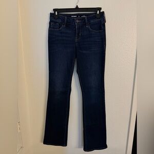 Old Navy Kicker Boot-Cut Petite Mid-rise Jeans